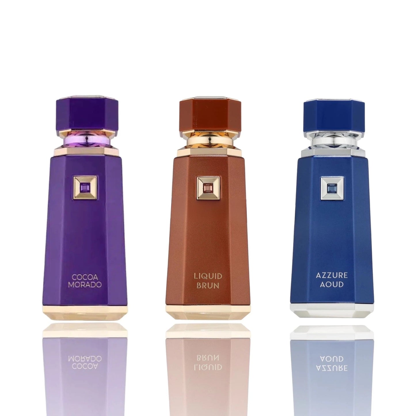 Trio Set - Cocoa Morado, Liquid Brun + Azzure Aoud